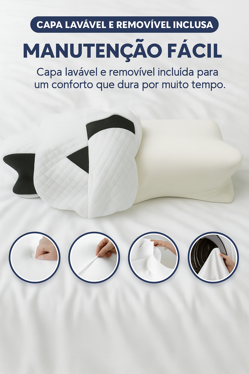 (Desconto de 33%)Almofada Ergonómica